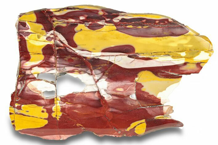 Polished Mookaite Jasper Slab - Australia #258197